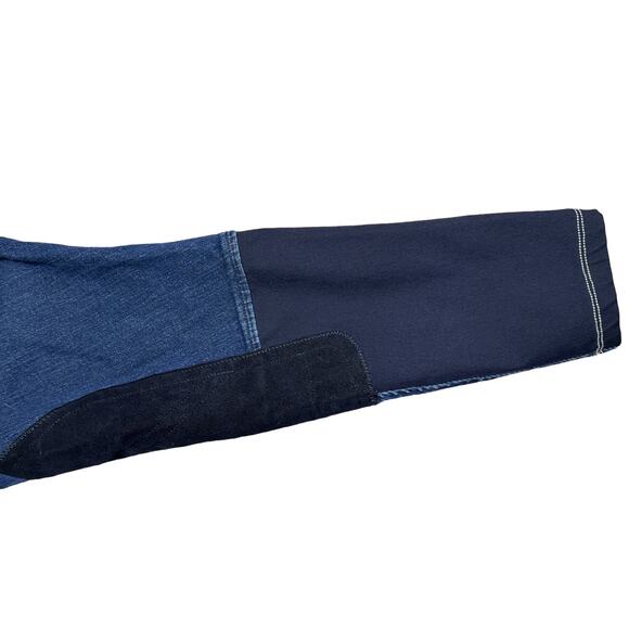 Ariat JeanRiding Equestrian Jodhpurs with Suede Grips Stretch calves Size 24R - Picture 4 of 6